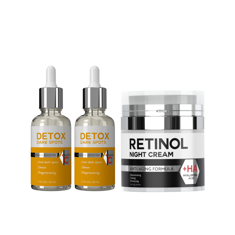 2x VITAMINA C + SKIN GENETICS RETINOL