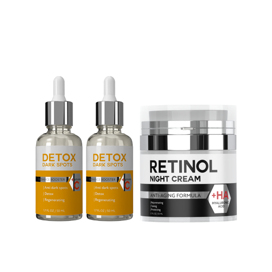 2x VITAMINA C + SKIN GENETICS RETINOL