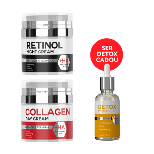Skin Genetics Retinol + Collagen + Ser Detox Cadou